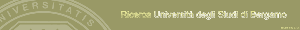 Università degli Studi di Bergamo - Ricerca